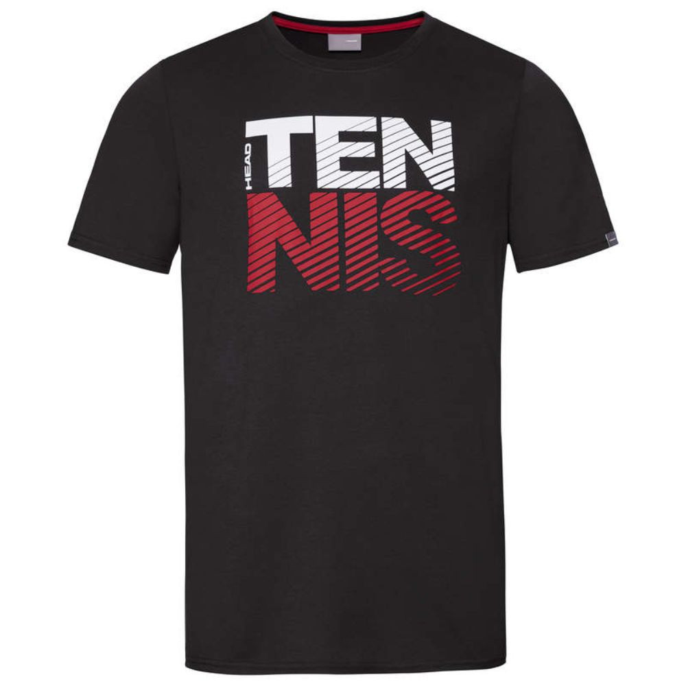 Teniška majica Head Club Chris T Shirt Črna