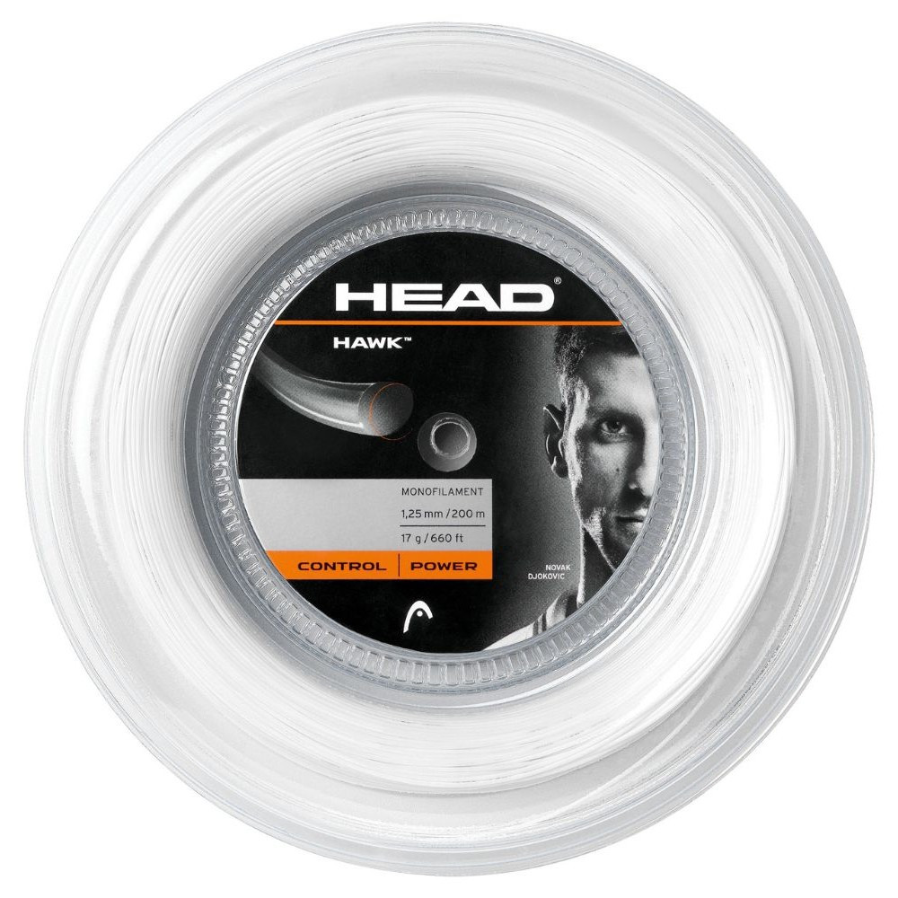 Head Hawk tenis strune 200m kolut 1.20mm bela | 3451