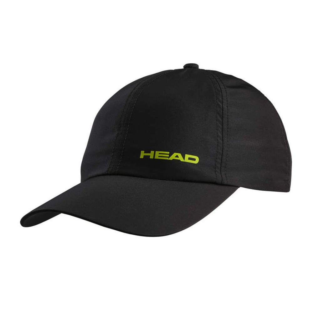 head otroška šilt kapa za tenis črna