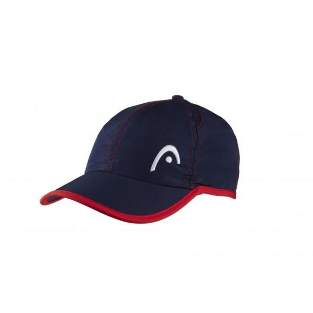 head otroška šilt kapa za tenis črna