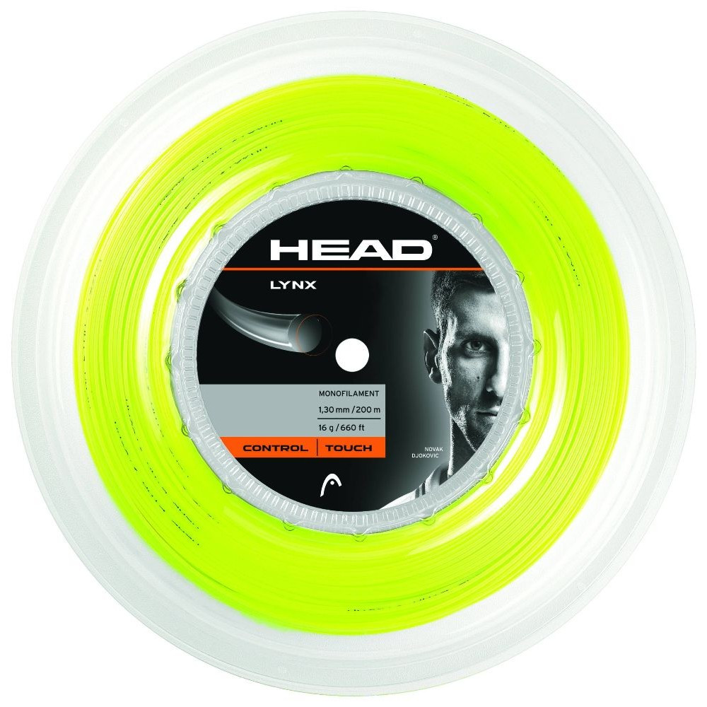 Head Lynx tenis strune 200m 1.20mm rumena