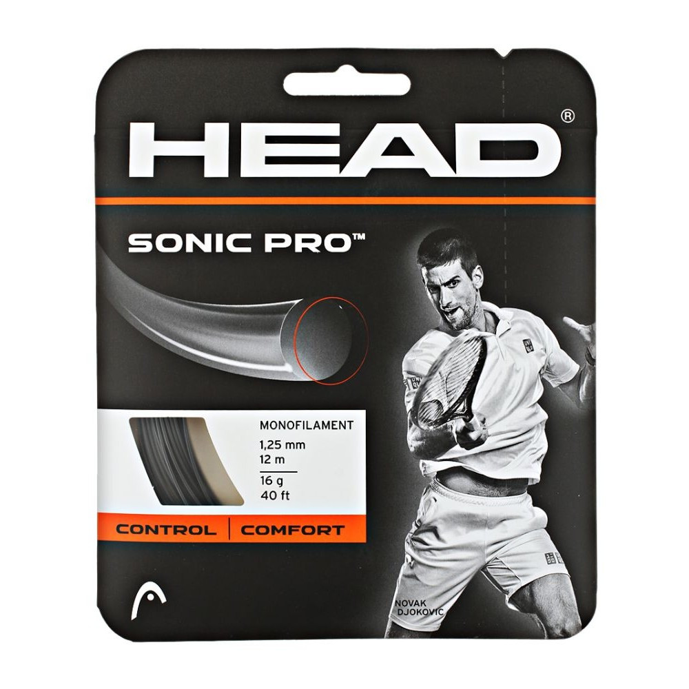 Head Sonic Pro strune 12m 125 črna