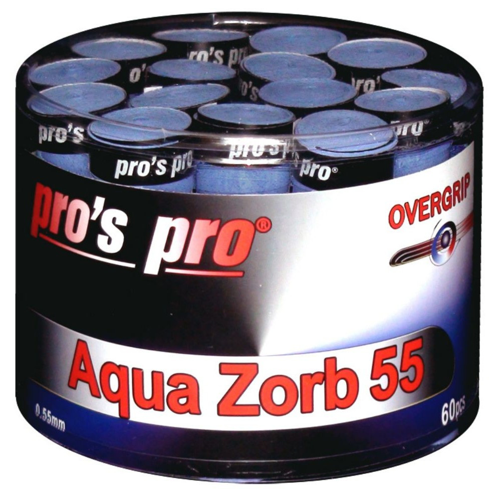 pros pro aqua zorb 55 prekrivni grip modre barve 60 kosov