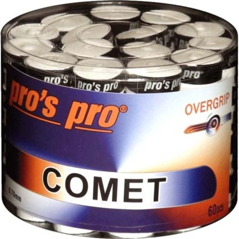 pros pro comet prekrivni grip bele barve 10 kosov