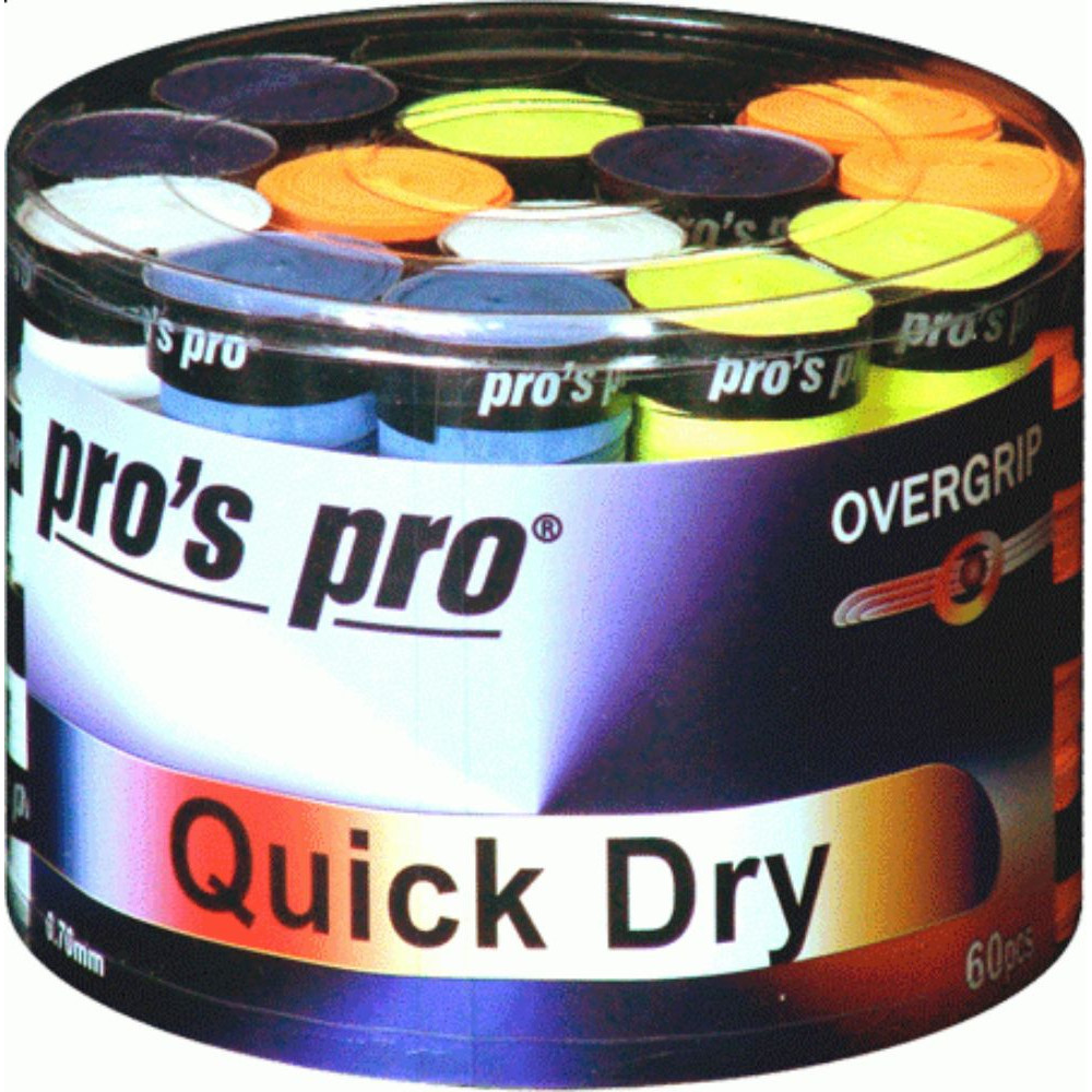 pros pro quick dry prekrivni grip mešane barve trideset kosov