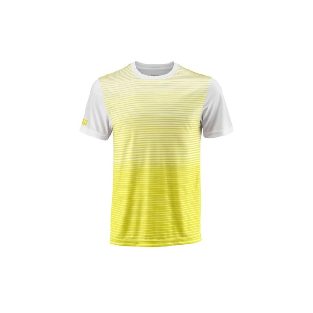 Majica za tenis Wilson Team Crew Rumena