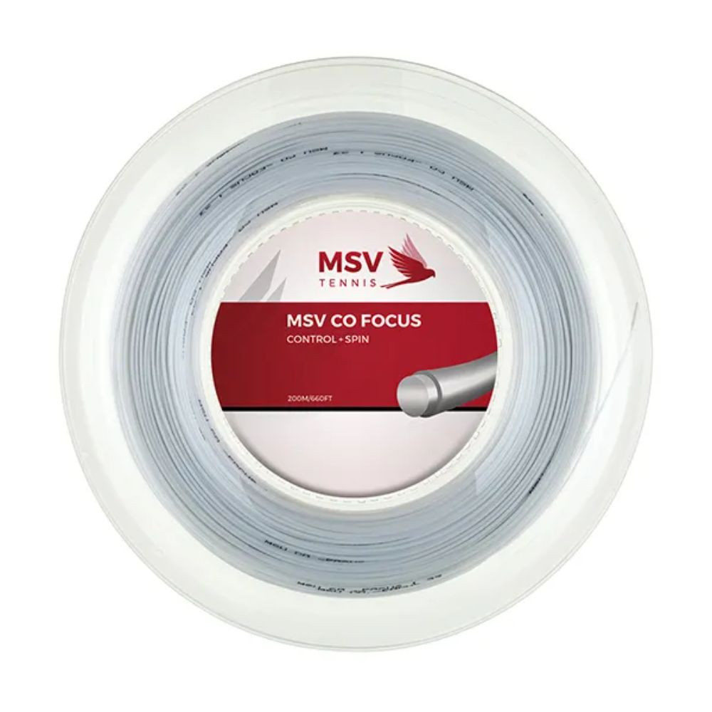 Tenis strune MSV Co Focus 200m rdeča 1,27 mm