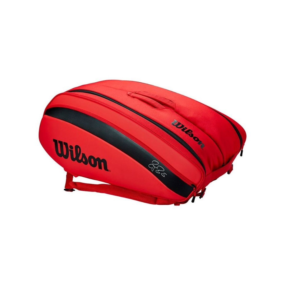 tenis torba wilson federer dna 12 pack rdeča