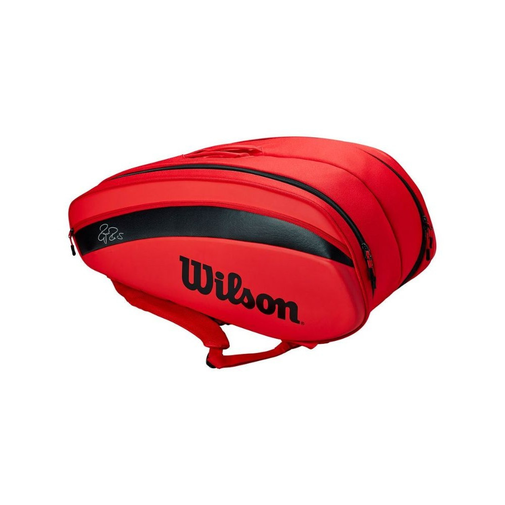 tenis torba wilson federer dna 12 pack rdeča
