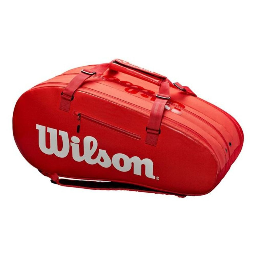tenis torba wilson super tour trije predali rdeča