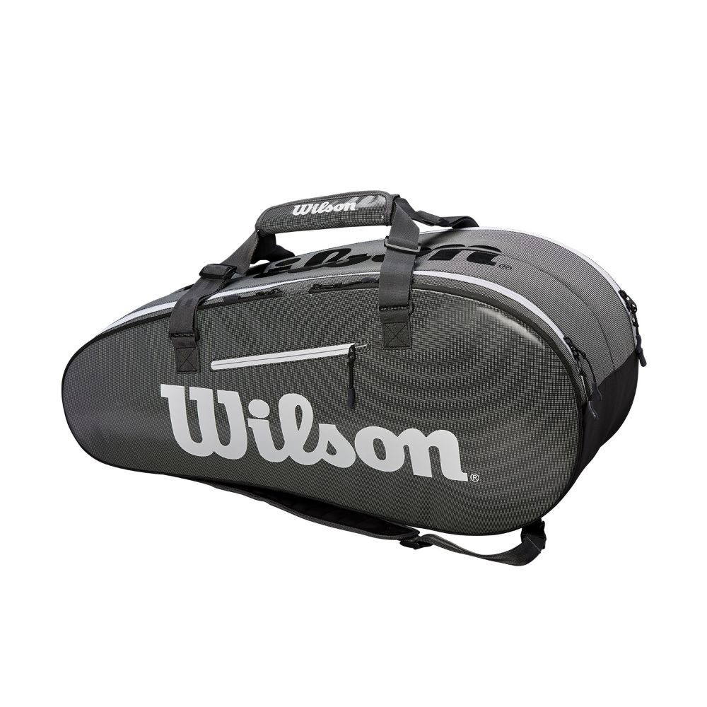 tenis torba wilson super tour dva predala siva