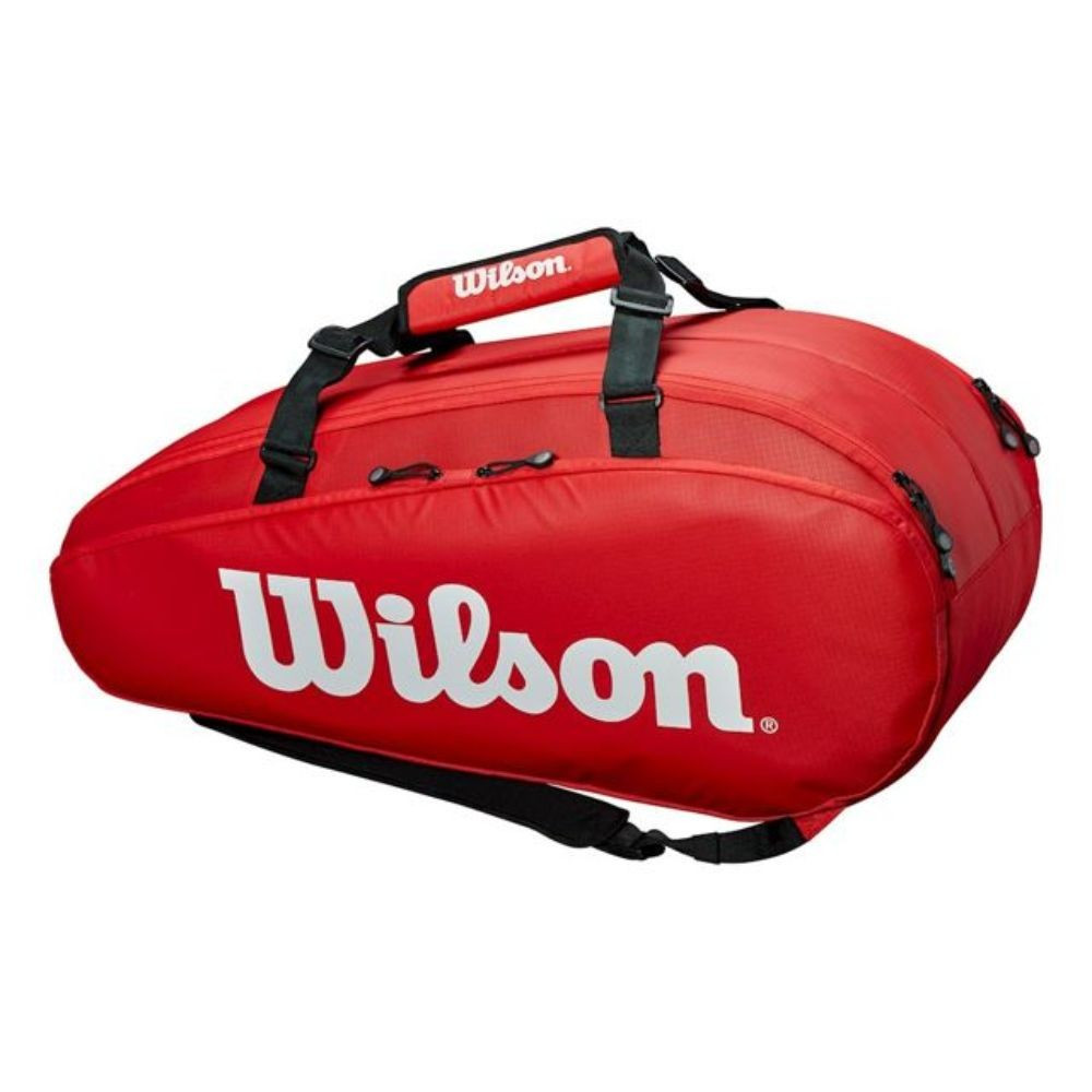 tenis torba wilson tour dva predala velika rdeča