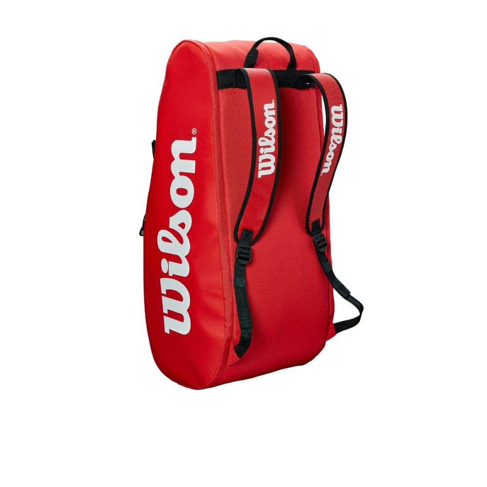 tenis torba wilson tour dva predala velika rdeča