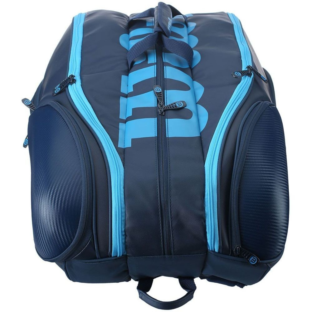teniška torba wilson ultra vancouver 15 pack modra