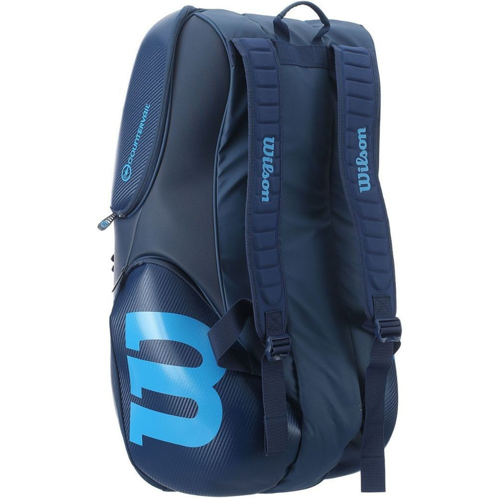 teniška torba wilson ultra vancouver 15 pack modra