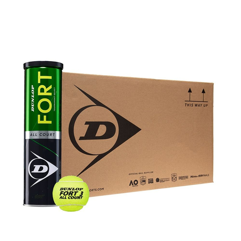 Tenis žoge Dunlop Fort All Court karton 18