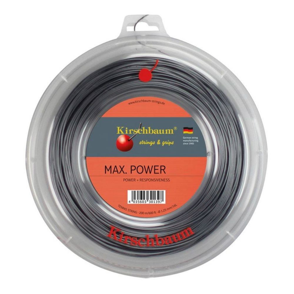 tenis strune kirschbaum max power kolut 200 m 1.25 mm