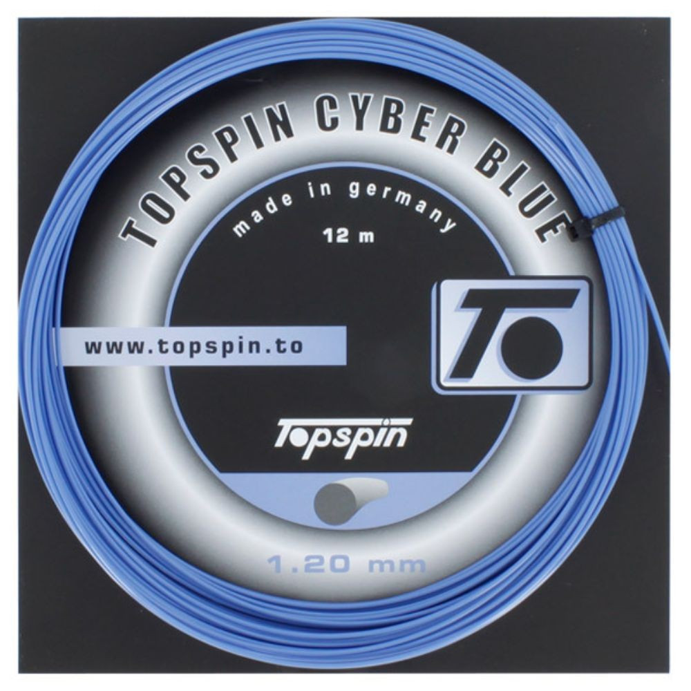 top spin cyber blue 12m kolut tenis strun 1.25mm