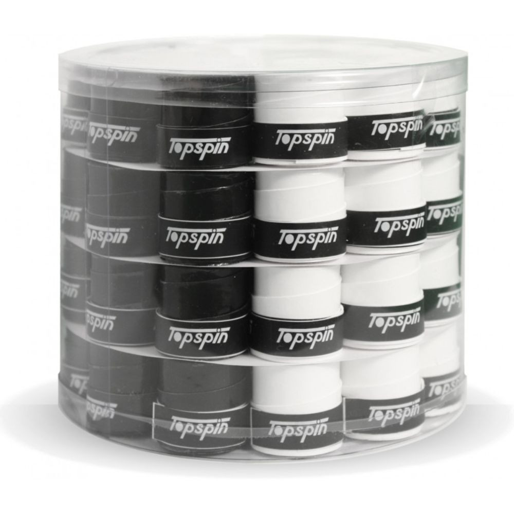 Top Spin Sticky prekrivni grip črne barve deset kosov