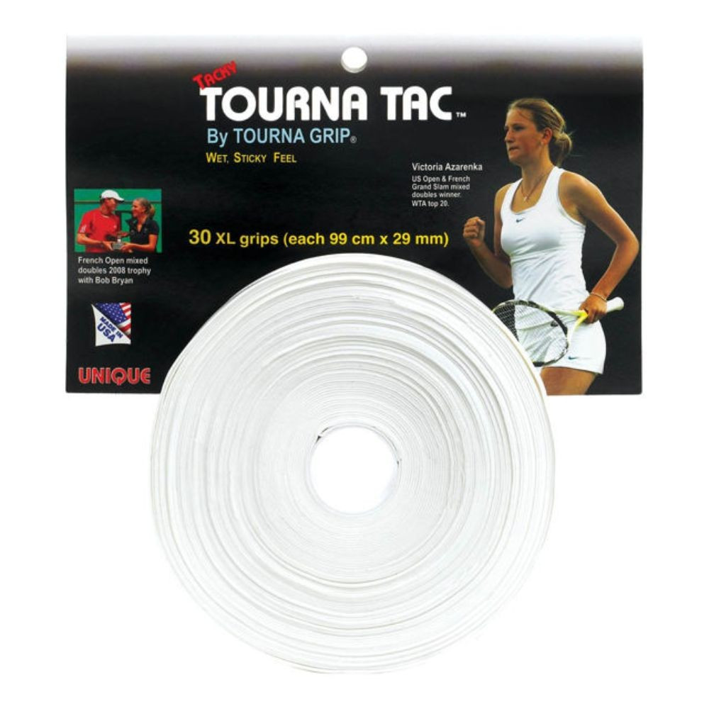 Tourna Tac prekrivni grip bele barve xl trideset kosov