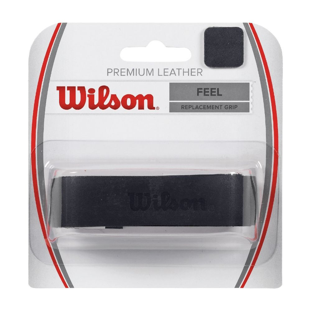 Wilson usnjeni osnovni grip črne barve