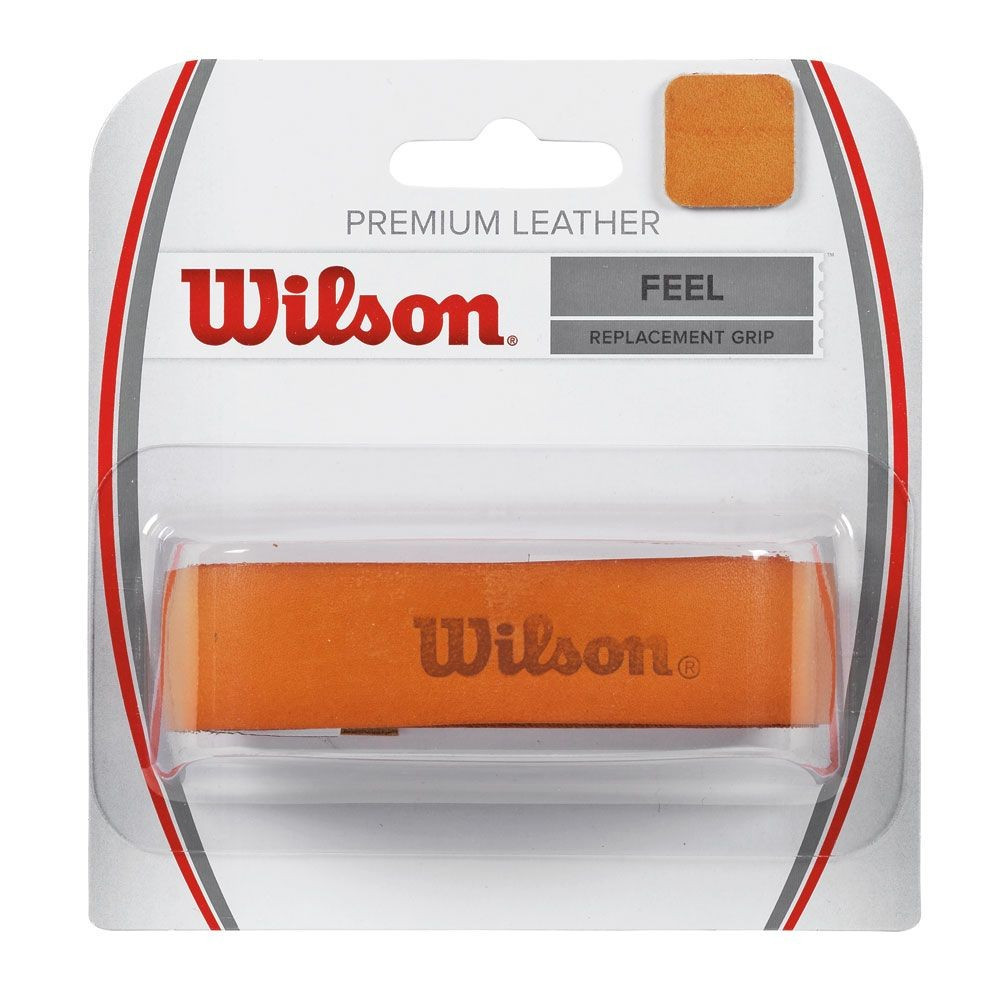 Wilson usnjeni osnovni grip rjave barve