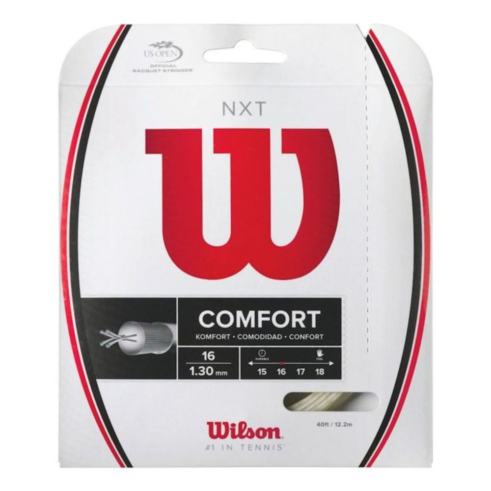 wilson nxt set tenis strune 12m transparentna 1.30mm
