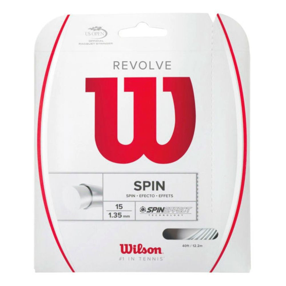 wilson revolve kolut tenis strune 12m bela 1.30mm