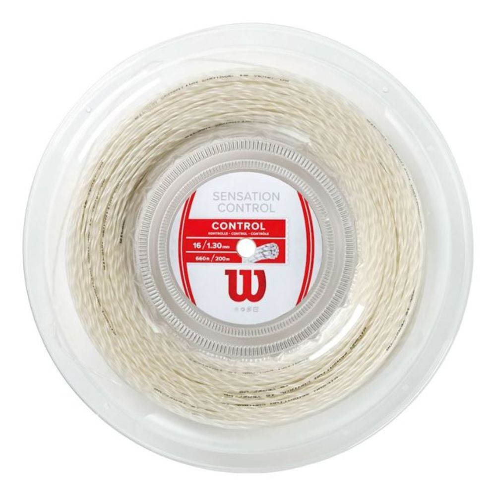 wilson sensation control kolut tenis strune 200m bela 1.30mm