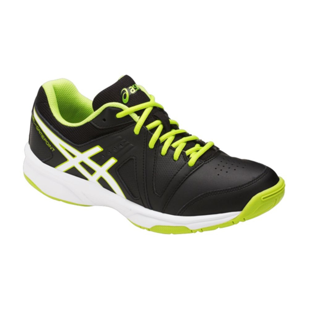 otroška tenis obutev Asics Gel Gamepoint GS črne zelene