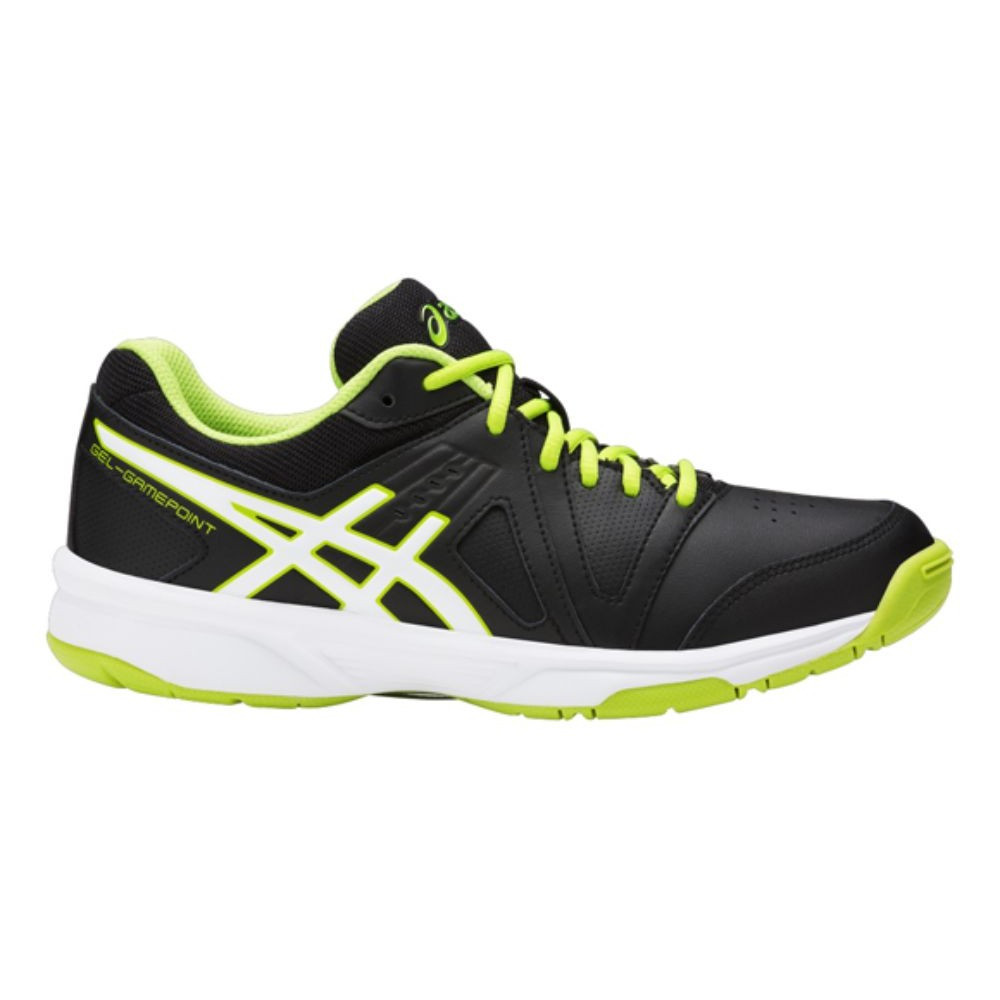 otroška tenis obutev Asics Gel Gamepoint GS črne zelene