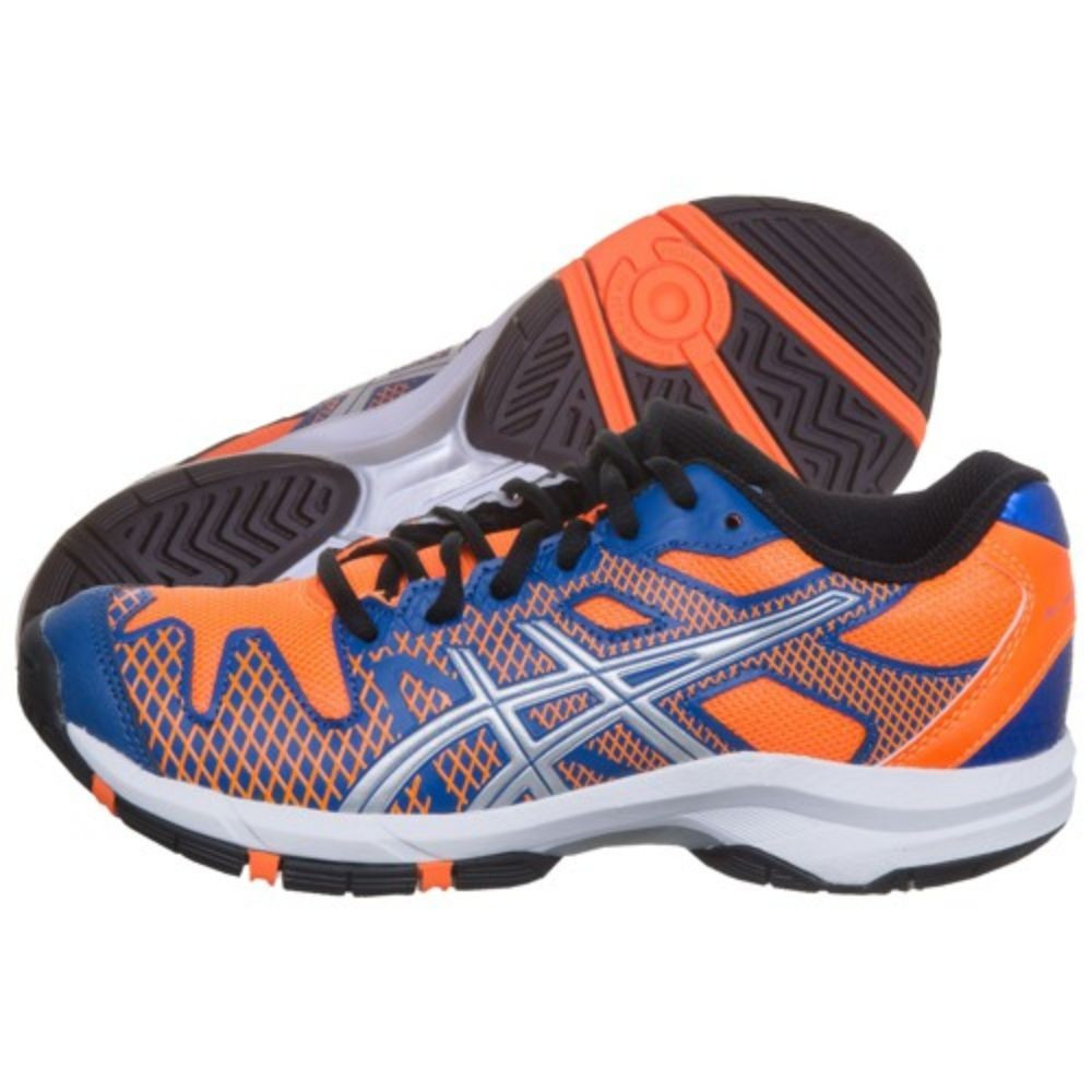 otroška tenis obutev Asics Gel Solution Speed GS oranžne
