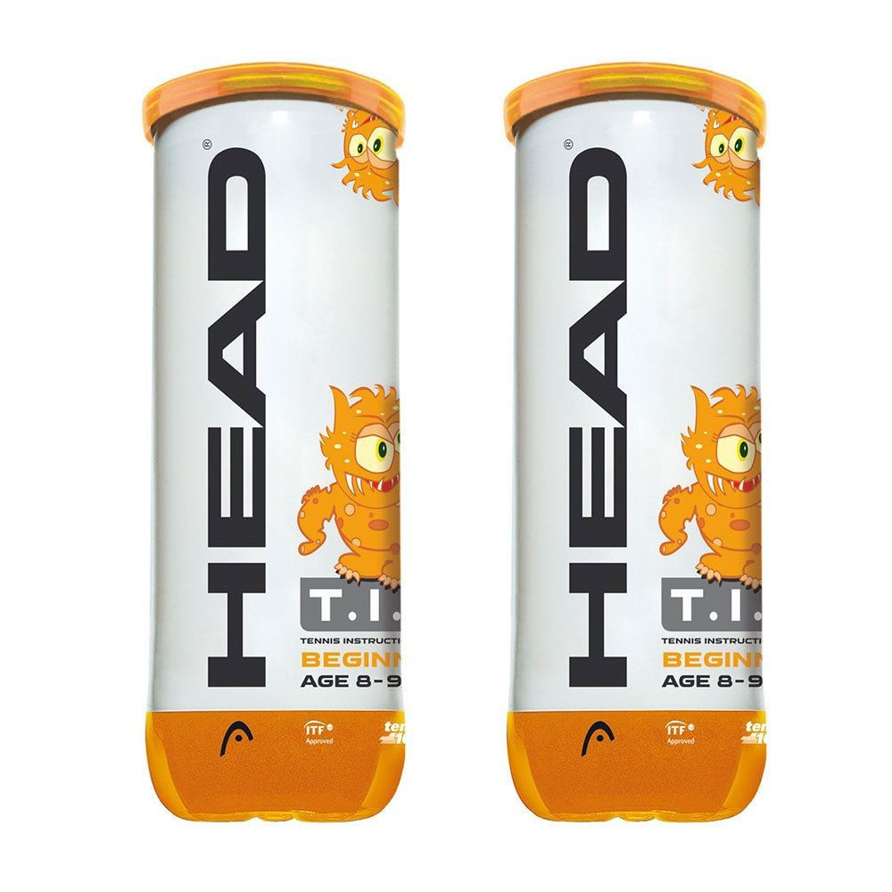 Karton tenis žog za midi tenis oranžna pika 3/1