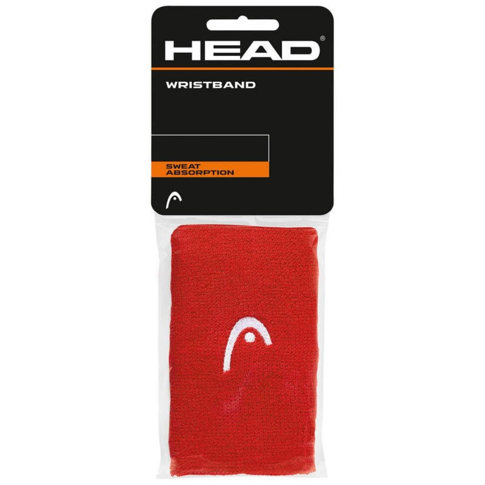HEAD | Znojnik 5˝ - Rdeč (2 kosa) (PROMO)