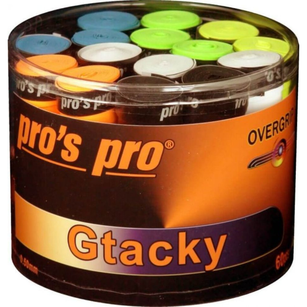 pros pro g tacky prekrivni grip mešane barve 10 kosov