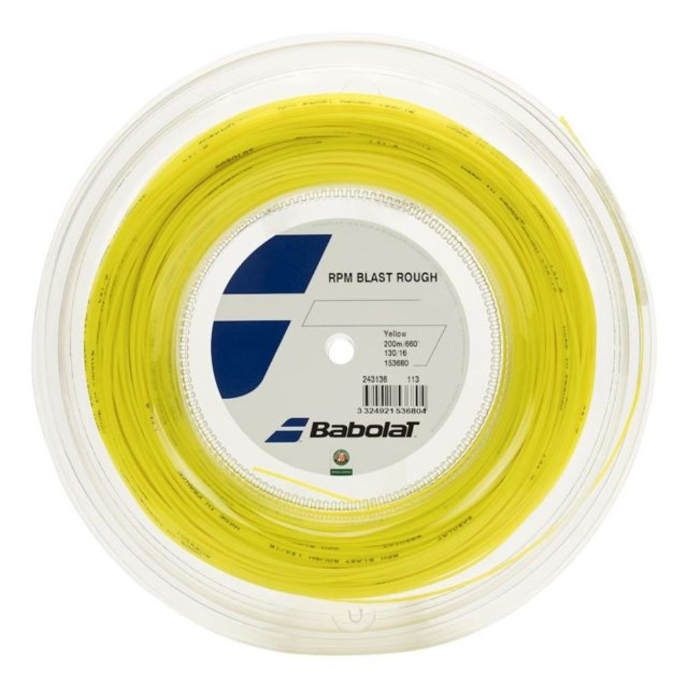 Tenis strune Babolat RPM Blast Rough Rumena 1,25 mm 200 m