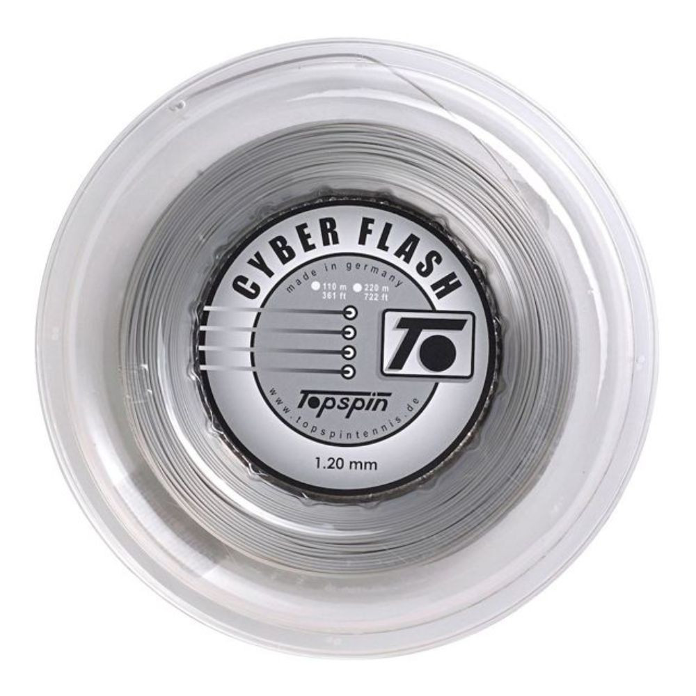 top spin cyber flash 220m kolut tenis strun 1.25mm