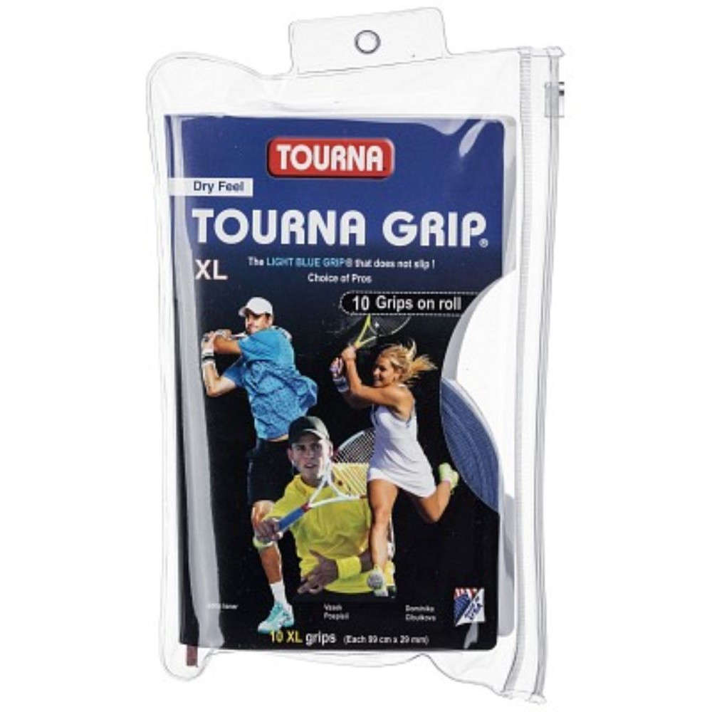 Tourna Original prekrivni grip modre barve deset kosov