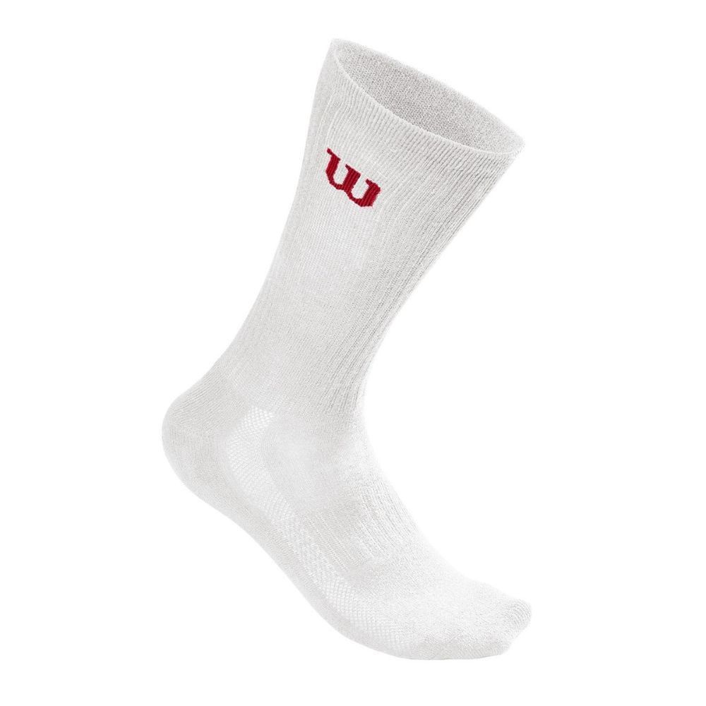 wilson crew tenis nogavice bele