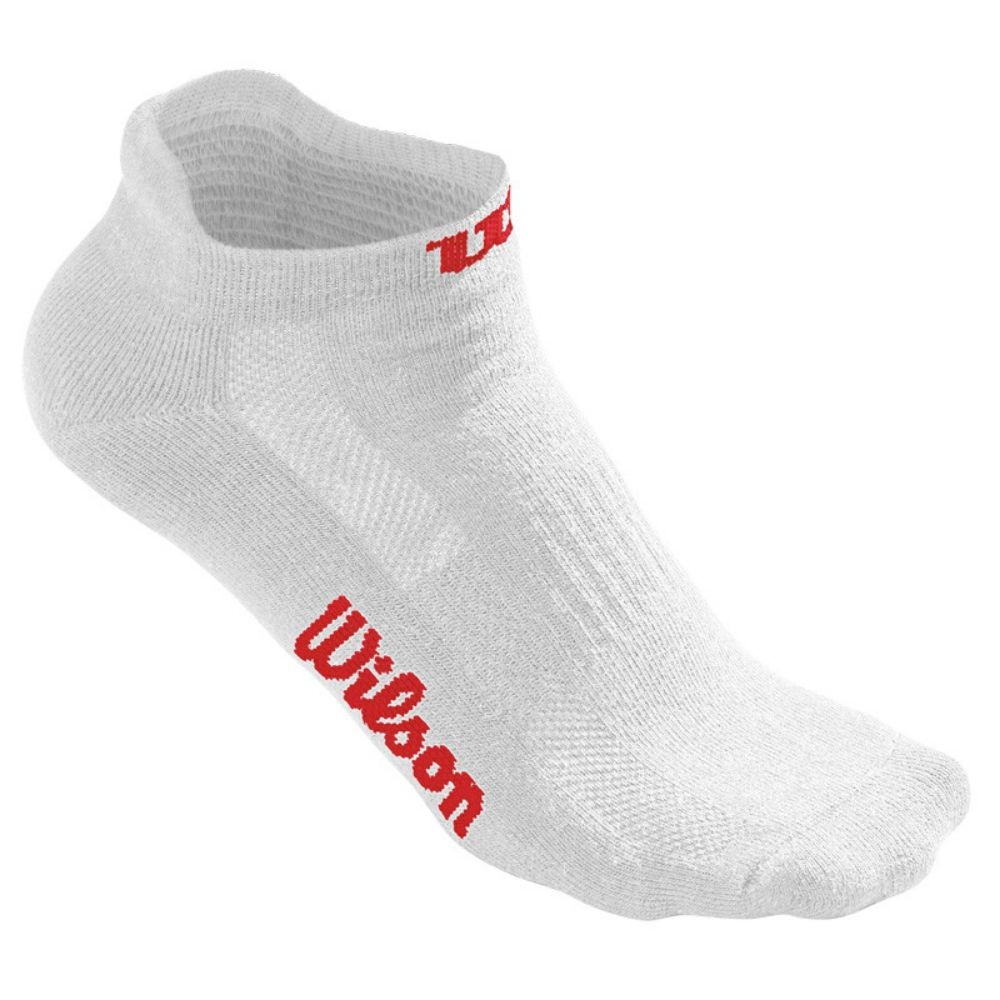 wilson no show ženske teniške nogavice bele