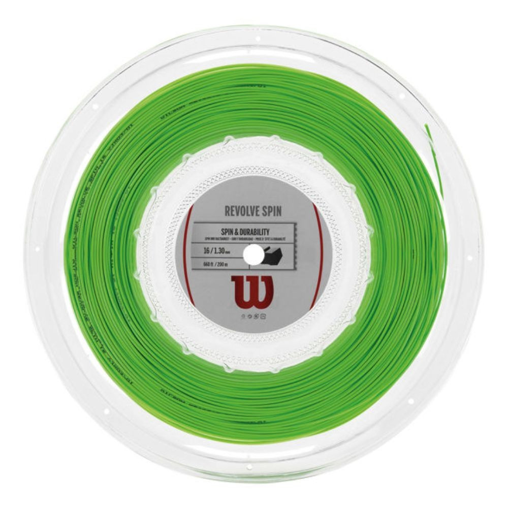 wilson revolve spin kolut tenis strune 200m zelena 1.25mm